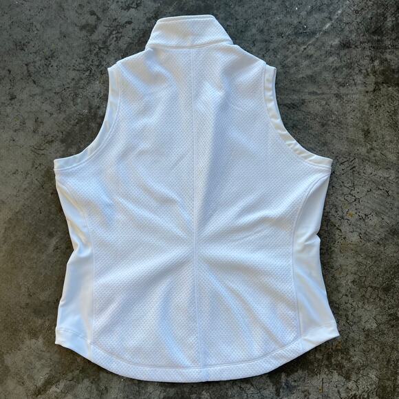 NIKE GOLF Therma-FIT Vest Womens XL White Southern Hills CC Logo NWT Full Zip - Picture 7 of 9